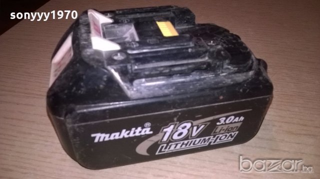 makita li-ion battery pack-18v/3.0ah-внос англия, снимка 1 - Други инструменти - 18778143