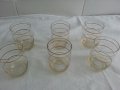 Ретро чашки за ракия с златен кант, снимка 2