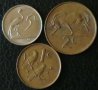 лот от 3 монети 1985, Южна Африка, снимка 1 - Нумизматика и бонистика - 10025839