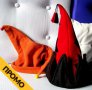 4 италиански шапки, венецианска Arlecchino, клоунска, пиратска, "Barbie", снимка 1 - Шапки - 12829400