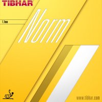 гуми за тенис на маса Tibhar NORM 1.7mm скорост 55 контрол 90 въртене 65 гъба 40' черна,червена нови, снимка 1 - Тенис - 24381645