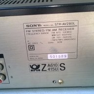 sony str av-280l stereo receiver-made in japan-внос швеицария, снимка 9 - Ресийвъри, усилватели, смесителни пултове - 18182913