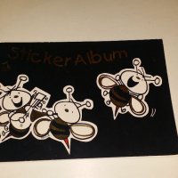 Стикер Албум с налепени лепенки, снимка 1 - Колекции - 19967945