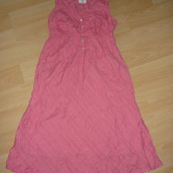 S/m H&M Прохладна нежна рокля в цвят диня, снимка 2 - Рокли - 14789276