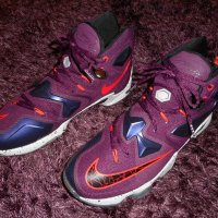 Nike LEBRON 13 "Mulberry", снимка 12 - Маратонки - 20968596
