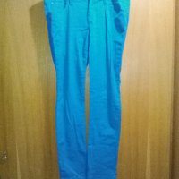 син памучен панталон "Есмара", снимка 1 - Панталони - 25285935