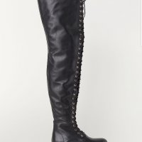Дамски чизми Moschino [TV] H&M 37 номер, снимка 1 - Дамски ботуши - 23637961