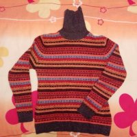 Топъл пуловер, снимка 1 - Блузи с дълъг ръкав и пуловери - 23853512