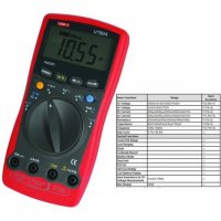 Мултицет със зумер UT-60A VAC/VDC | AAC/ADC | OHM | F | Hz, снимка 2 - Друга електроника - 20664584