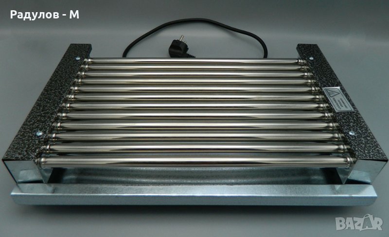 Електрическа скара без капак 1600W, снимка 1