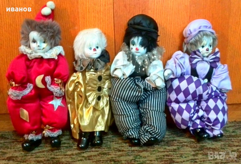 кукли клоуни, снимка 1