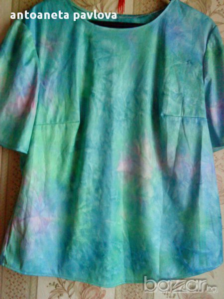 блуза в злено , снимка 1