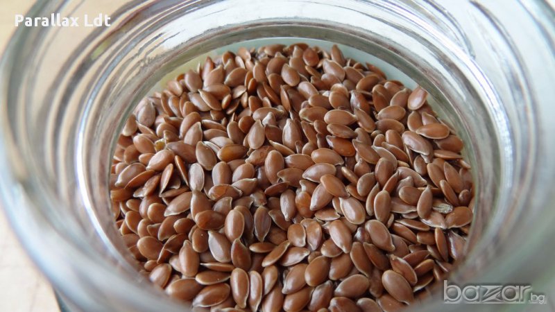 Ленено семе кафяво, снимка 1