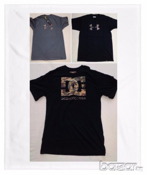 Under Armour и DC shoes USA тениски, снимка 1