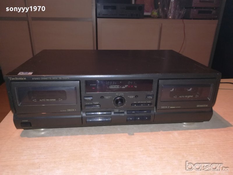 technics rs-tr373 deck-made in japan-внос швеицария, снимка 1