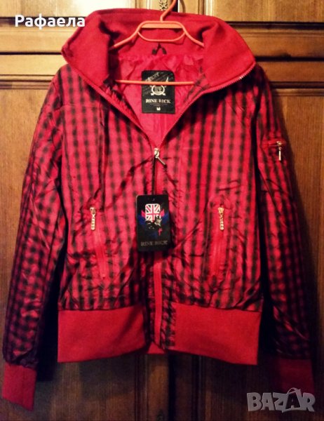 *Промо цена за шушляково  яке с качулка в 2 цвята, снимка 1