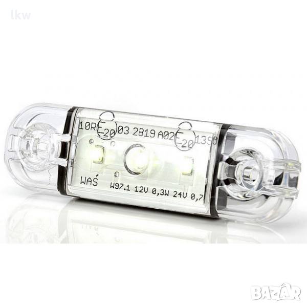 Диоден (LED) габарит серия W97.1,12V / 24V (червен, бял и оранжев), снимка 1