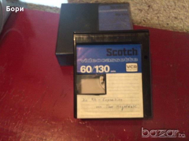 Scotch -videocassette 60/130, снимка 1 - Аудиосистеми - 21271955