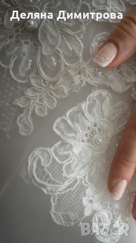 Уникална булчинска рокля с турска дантела и гол гръб ПРОМО, снимка 6 - Рокли - 25066889