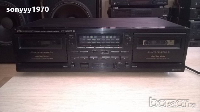 поръчан-Pioneer ct-w208r reverse/dolby bc nr-2 гнезда-внос швеицария, снимка 8 - Ресийвъри, усилватели, смесителни пултове - 15846282