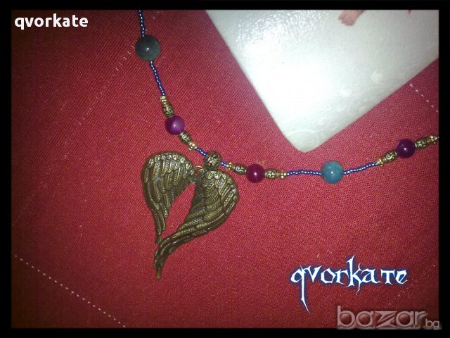 Колие и обеци Ангелски крила