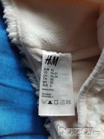 Шапка H&M бяла, снимка 2 - Бебешки шапки - 19449346
