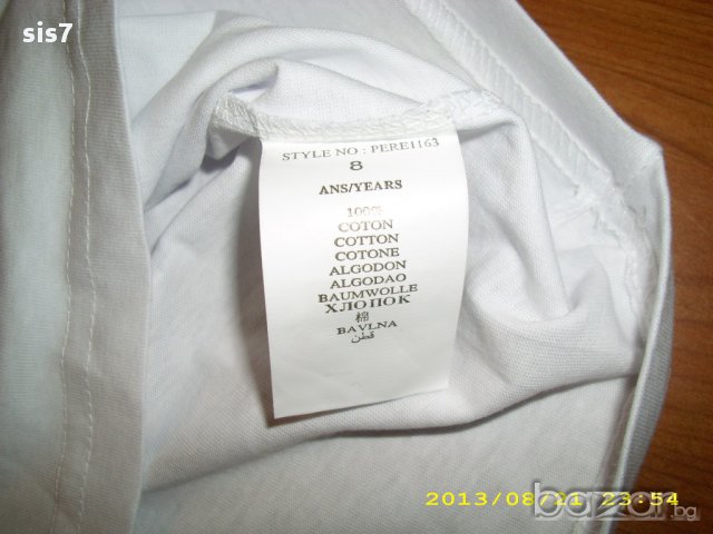 нова оригинална блузка намалена на 7.50 лв., снимка 4 - Детски Блузи и туники - 11979343