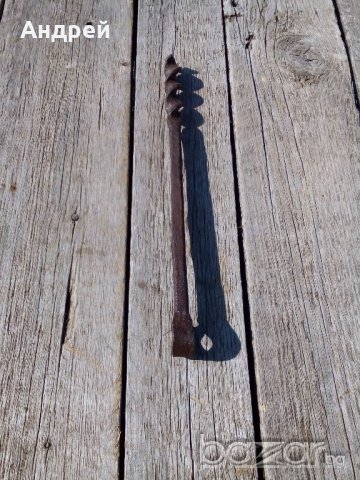 Старинен свредел,свърдел, снимка 6 - Антикварни и старинни предмети - 16615385