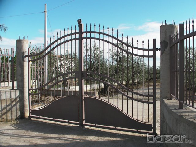  Ковано желязо врати