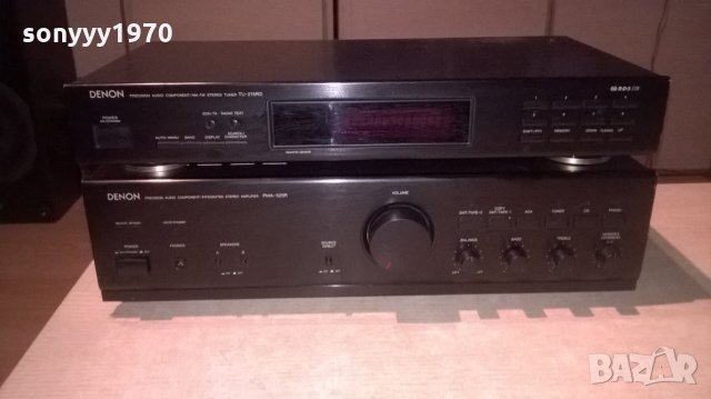 denon tuner+denon amplifier-GERMANY-внос швеицария, снимка 3 - Ресийвъри, усилватели, смесителни пултове - 24885074