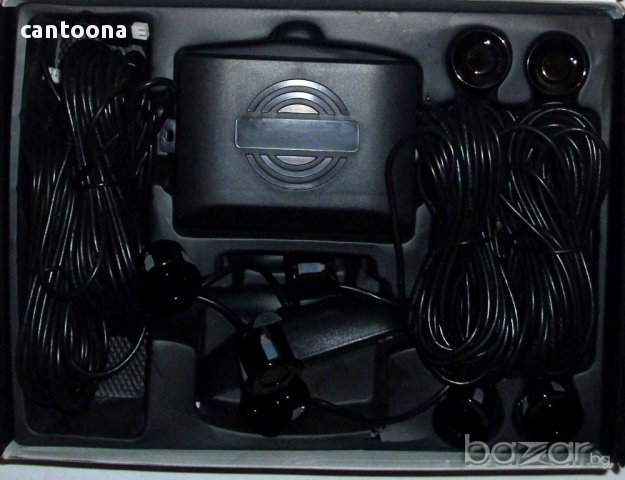 Парктроник система с LED дисплей с 8 датчика- сив, снимка 3 - Аксесоари и консумативи - 9459688