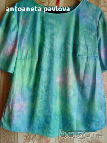 блуза в злено , снимка 1