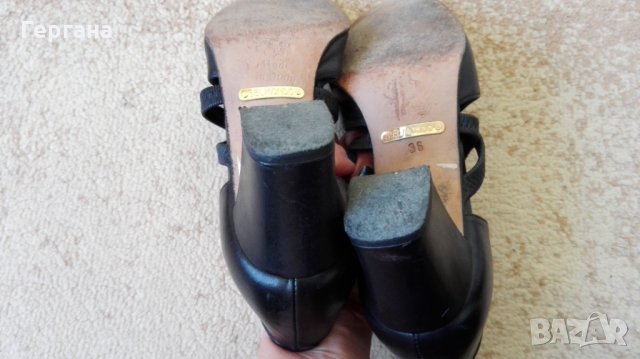 Обувки естествена кожа, снимка 4 - Дамски обувки на ток - 25215375