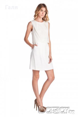 Оригинална ,бяла рокля на Trina Truk, снимка 1 - Рокли - 15126494