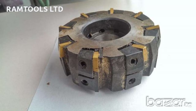 Фреза със сменяеми пластини Ф-130мм Z-8 българско производство SPGN-16