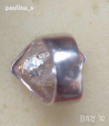 Масивен сребърен пръстен проба 925 - нов, снимка 4 - Пръстени - 26155857