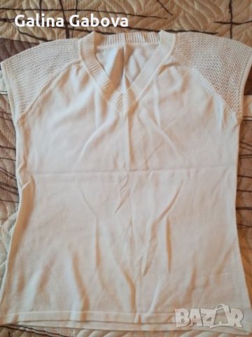 Дамска лятна блуза, снимка 1 - Тениски - 24660912