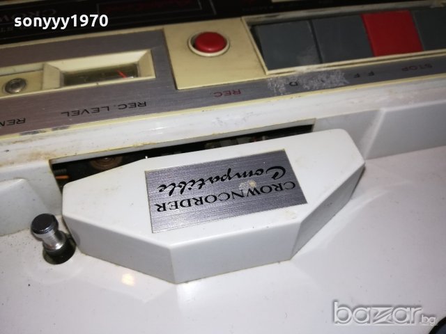 crown-made in japan-за ремонт/части-внос швеицария, снимка 12 - Ресийвъри, усилватели, смесителни пултове - 21253444