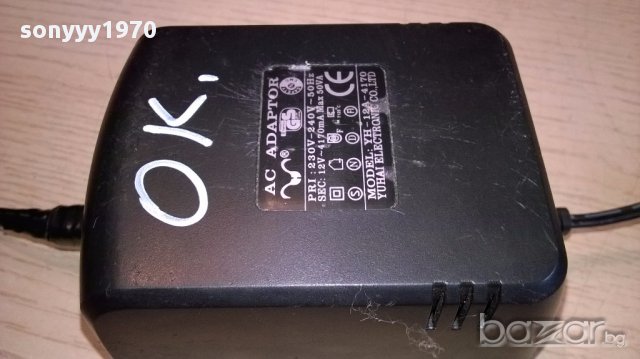 Ac adaptor-як адаптор от 220в на 12в/4170ма-внос швеицария, снимка 3 - Кабели и адаптери - 14619928