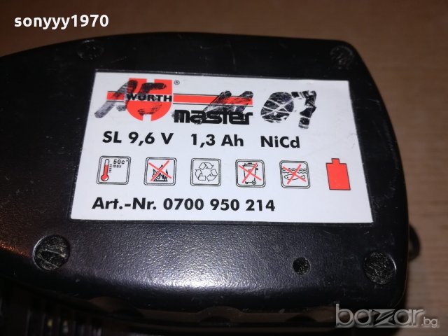 wurth master charger+battery-внос швеицария, снимка 13 - Други инструменти - 20523229