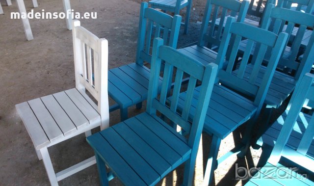 Състарени маси и пейки комплекти, винтидж стил.  , снимка 12 - Градински мебели, декорация  - 10153012