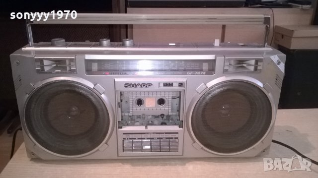 sharp gf-7474z-apss-made in japan-внос швеицария, снимка 2 - Ресийвъри, усилватели, смесителни пултове - 22455103