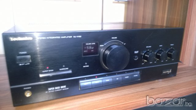 technics su-x102-stereo amplifier-230watt-japan-new class A-внос швеицария
