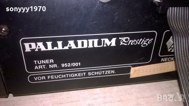 palladium prestige-tuner-внос швеицария, снимка 7 - Ресийвъри, усилватели, смесителни пултове - 23565805