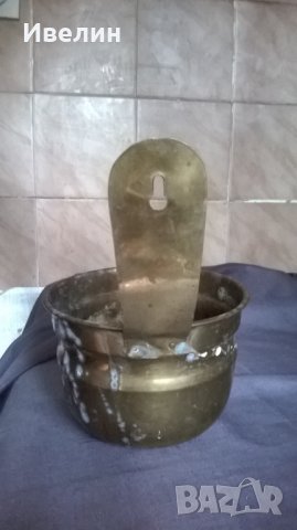 месингов съд, снимка 3 - Антикварни и старинни предмети - 25318056