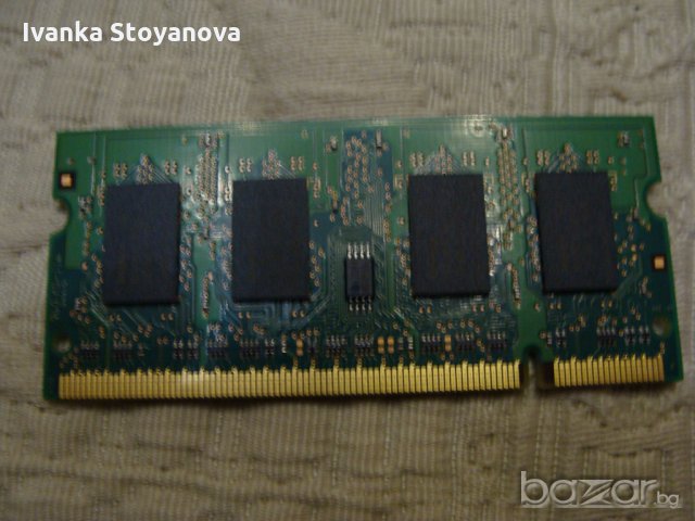 Продавам 1 GB RAM DDR2 PC2-6400S за  лаптоп, снимка 2 - Лаптопи за дома - 20831409