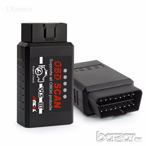 Авто Диагностичен скенер Ancel ELM 327 OBD2 Bluetooth V1.5, снимка 2 - Аксесоари и консумативи - 18398995