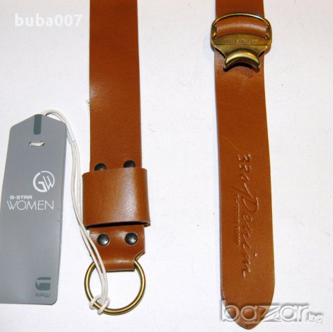 G-star кожен колан в кафяво