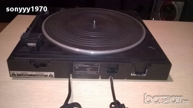 Kenwood p-44 belt drive turnable-made in japan-внос швеицария, снимка 10 - Ресийвъри, усилватели, смесителни пултове - 13072231