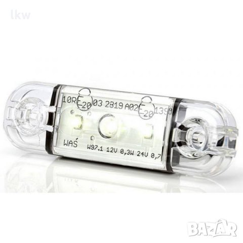 Диоден (LED) габарит серия W97.1,12V / 24V (червен, бял и оранжев)